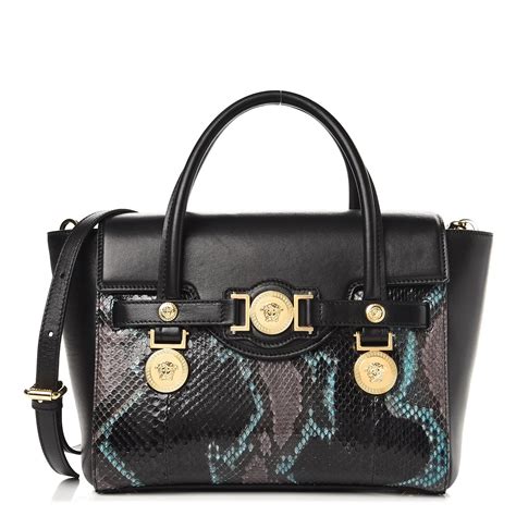 versace signature bag